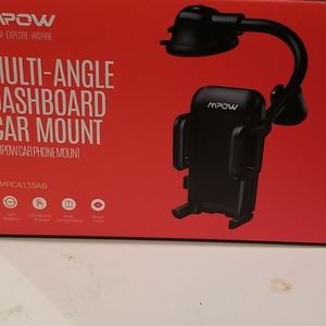 Multi-angle dashboard car mount